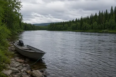 Försvunnen fiskare hittad död i Tärendöälven