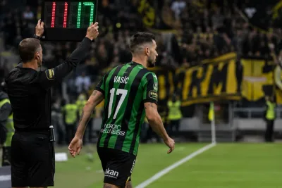 Nikola Vasic gjorde debut för Gais