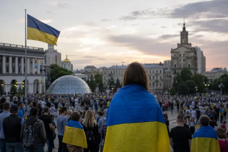 Zelenskyj öppnar dialog efter protesterna mot ministerbytet