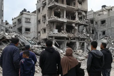 Fem i familj dödade i attack mot Gaza