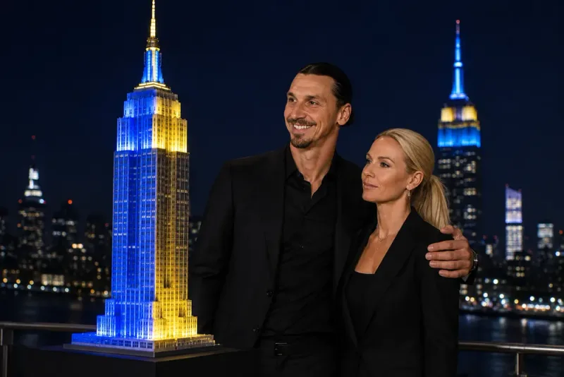 Zlatan Ibrahimović tog med Helena Seger