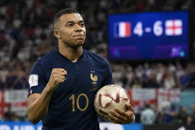 Kylian Mbappé satte nytt VM-rekord