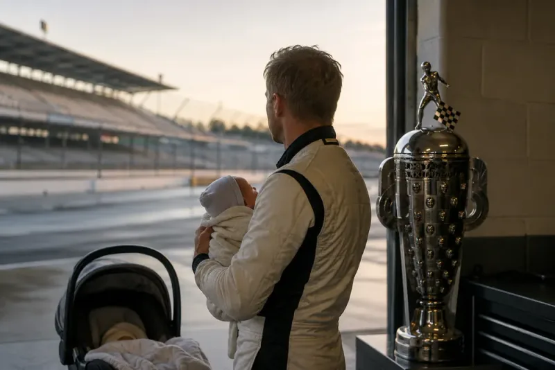 Att bli pappa är större än att vinna Indy 500