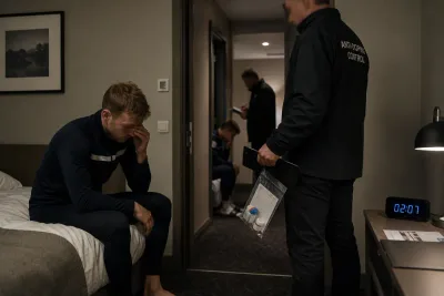 Nattliga dopningskontroller störde Tourfavoriterna