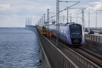 Akut banarbete stoppar tåg över Öresundsbron