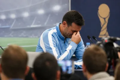 Lionel Scaloni tårögd om framtiden