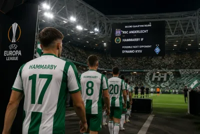 Hammarby kan ställas mot Dynamo Kiev