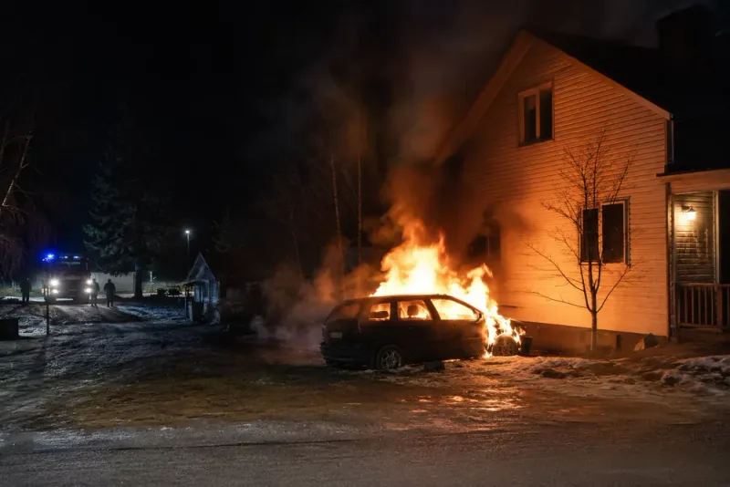 24-åring döms för mordbrand nära bostad