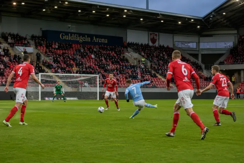 Malmö FF räddade poäng i Kalmar