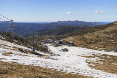 Extremvärme slår rekord på Australiens skidorter