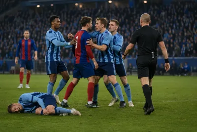 Hett efter sen tackling i Göteborg