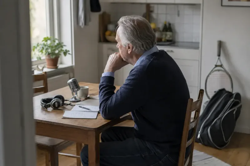 Mats Strandberg plågas av dödsrädsla