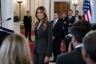 Melania Trumps Epstein-utspel skakar Vita huset