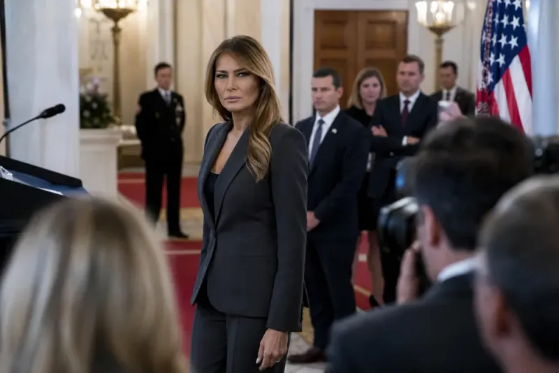 Melania Trumps Epstein-utspel skakar Vita huset