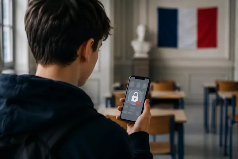 Frankrike förbjuder sociala medier för barn under 15