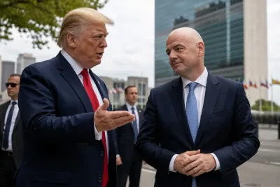 Donald Trump vill lyfta Gianni Infantino till FN-toppen
