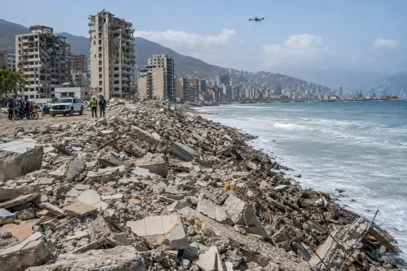 Miljon ton jordbävningsbråte hotar Venezuelas kust