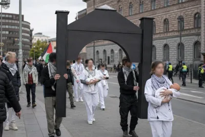 Åklagare lägger ner utredning om Auschwitzliknande skylt