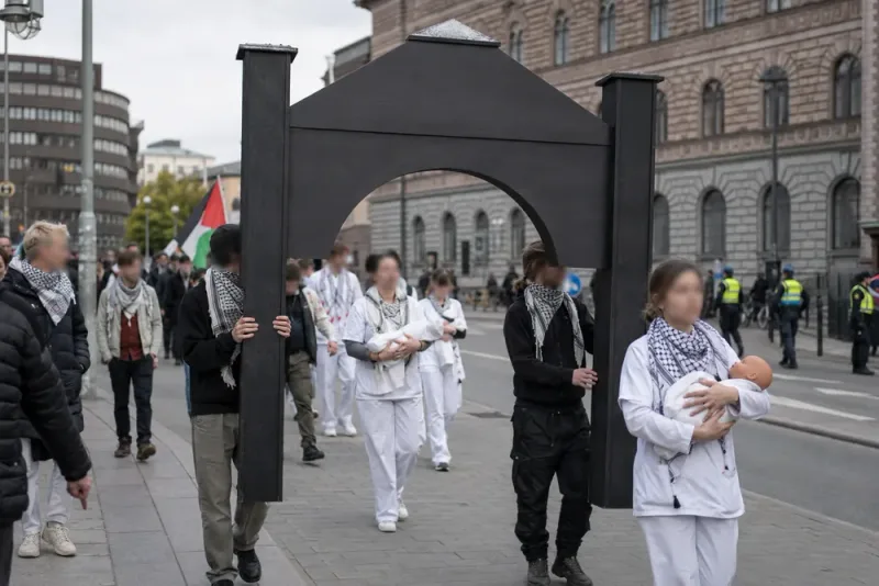 Åklagare lägger ner utredning om Auschwitzliknande skylt