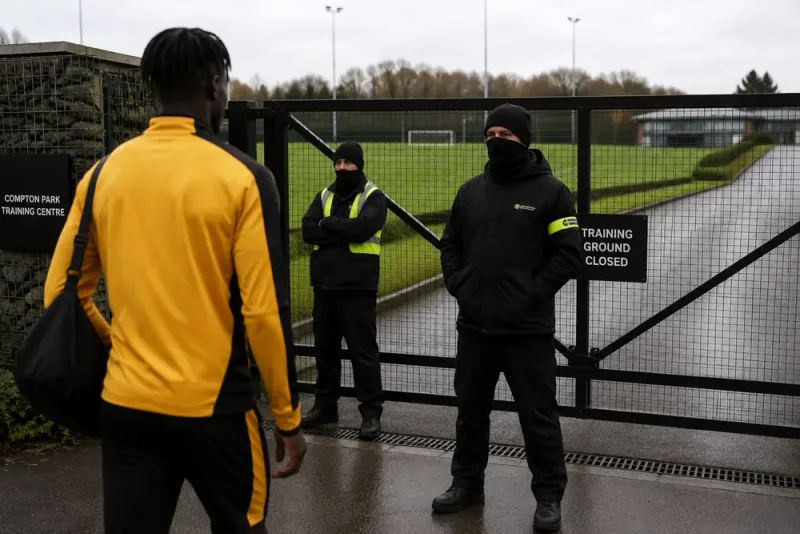 Tolu Arokodare stoppades från Wolverhamptons träning