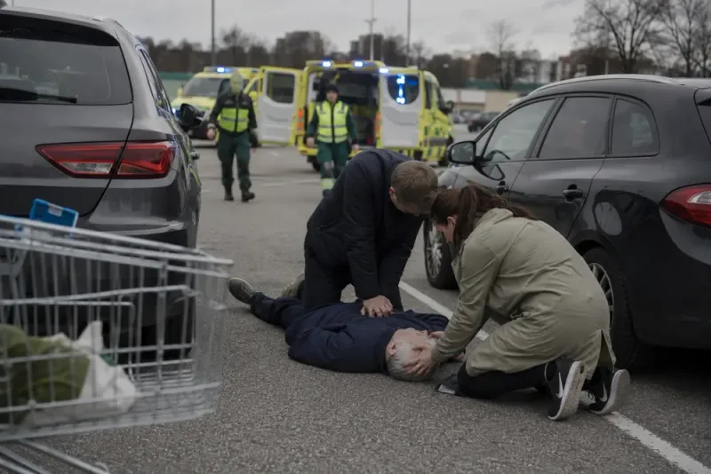 Elias Kvist och Marcel Hamade räddade 80-åring