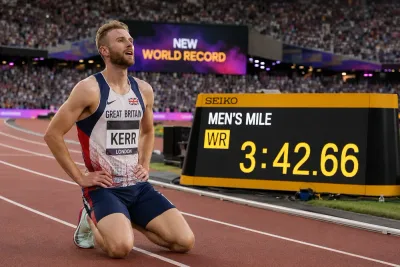 Josh Kerr kritiserar bonusen efter världsrekordet