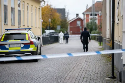 Person gripen efter misstänkt grovt brott