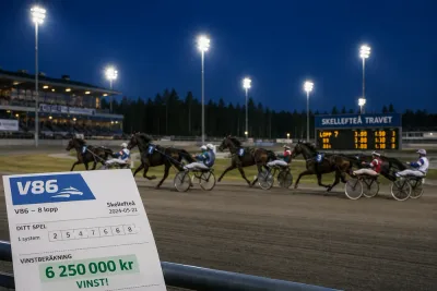 Ensamt V86-system vann över sex miljoner
