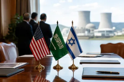 Trump villkorar saudiskt kärnavtal med Israel