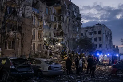 25 skadade när flygbomber träffade Zaporizjzja