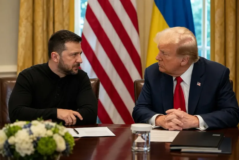 Zelenskyj möter Trump om nytt fredsinitiativ