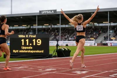 Nora Lindahl historisk efter efterlängtat SM-guld