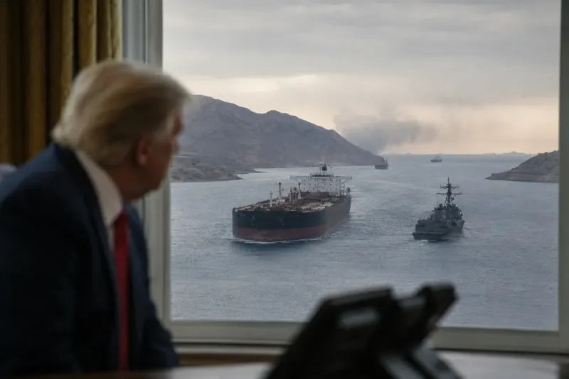 Trump pressar vidare med Iranattacker efter fem månader