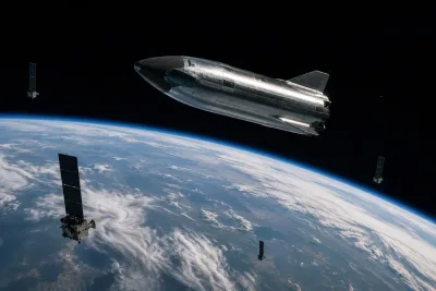 Starship skickade fungerande Starlink-satelliter till rymden