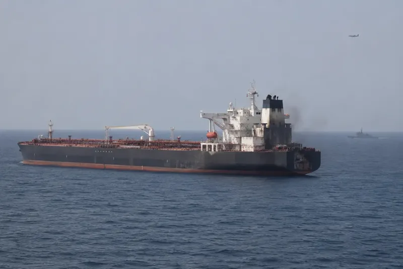 USA slog ut tankfartyg i Omanbukten
