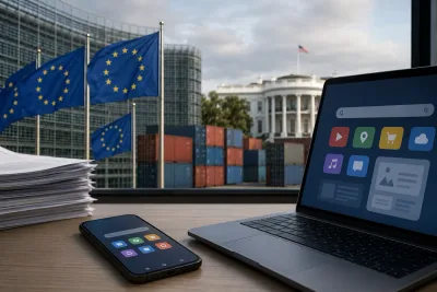 Trump hotar EU efter Googles miljardbot