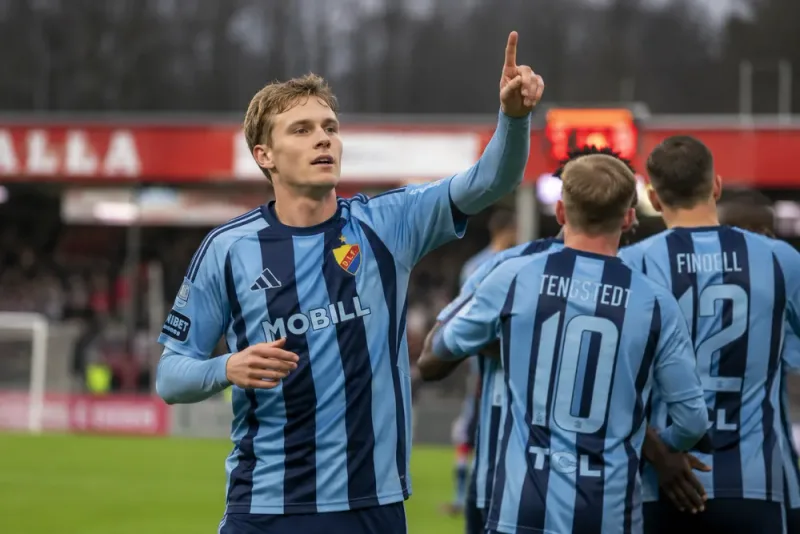 Bo Hegland sköt Djurgården till Europaplats