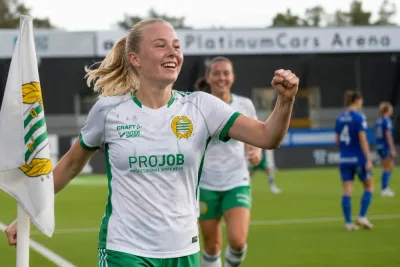 Ines Lorenius nätade direkt i debuten