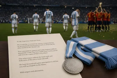 Infantinos Argentina-brev väcker stark kritik