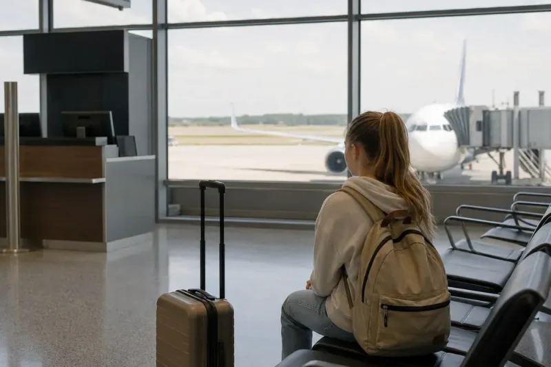 13-åriga Alma nekades plats på överbokat flyg