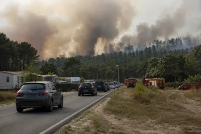 167 000 evakuerade när bränder hotar Bordeaux
