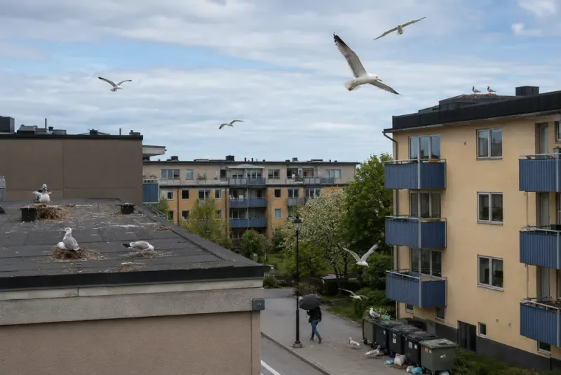 Måsbråken ökar trots kraftig minskning av flera arter