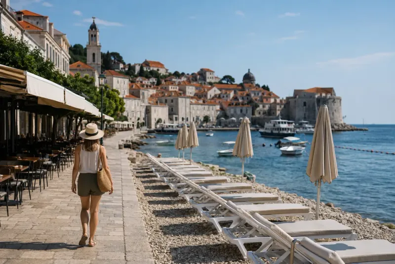 Dyrare semester pressar Kroatiens turistorter