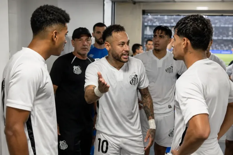 Santos utreder Neymars utbrott mot lagkamrater