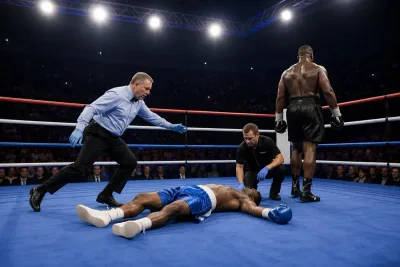 Otto Wallin medvetslös efter sen knockout