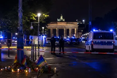 Misstänkt för Prideattack dödad av polis i Berlin