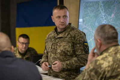 Mychajlo Drapatyj tar över Ukrainas försvarsmakt
