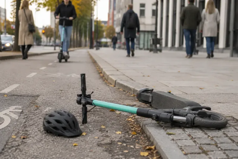 Elsparkcykelolyckor ökar – reglerna ska granskas