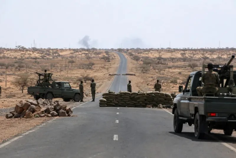 Armén återtar strategisk väg i Sudan