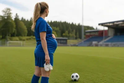 Jonna Andersson ska bli mamma i januari